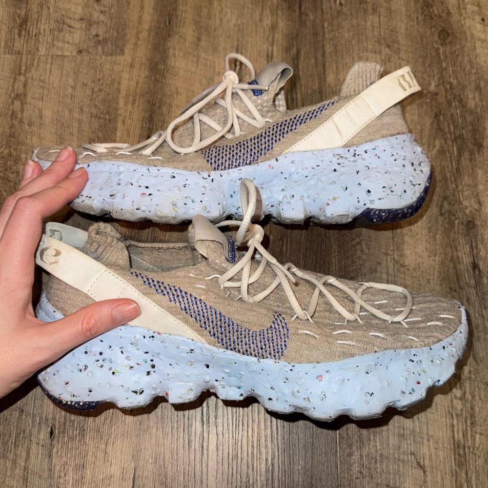 Nike Space Hippie 04 in the Sail Astronomy Blue-Fossil
